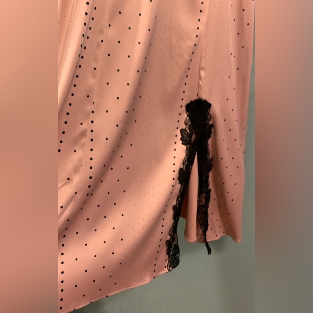 Excellent Condition, Victoria's Secret, Pink & Black Slip Dress, Size Medium - Picture 8 of 12